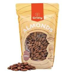 Grizly Mandle natural neloupané 1000 g