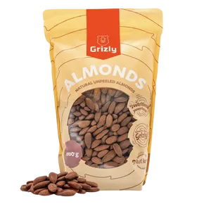 Grizly Mandle natural neloupané 1000 g