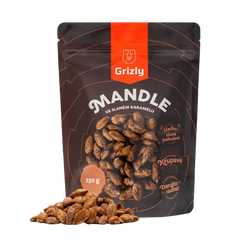 Grizly Mandle ve slaném karamelu 250 g