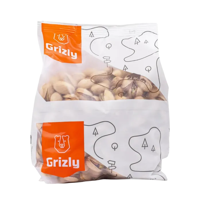 Grizly Pistácie pražené nesolené 500 g