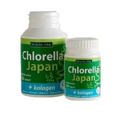 Health Link Chlorella Japan + kolagen 750 tbl.