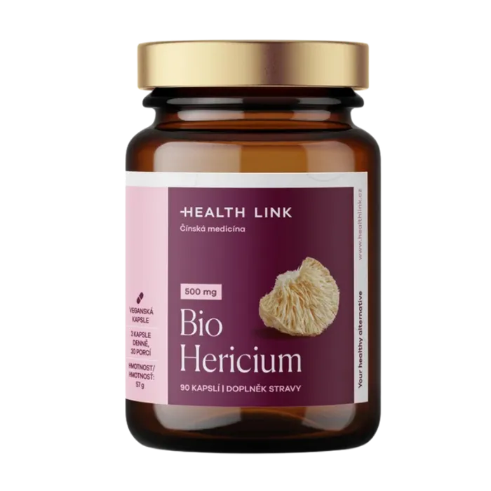 Health Link Hericium 500 mg 90 kapslí