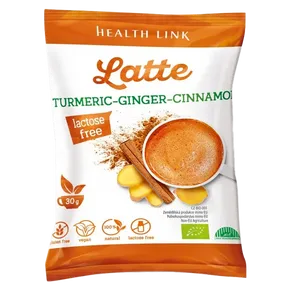 Health Link Kurkuma latte se zázvorem a skořicí 30 g BIO