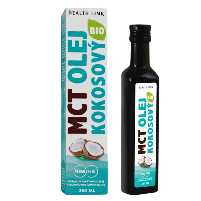 Health Link MCT kokosový olej 250 ml BIO