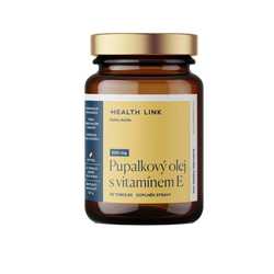 Health Link Pupalkový olej s vitamínem E 90 kapslí