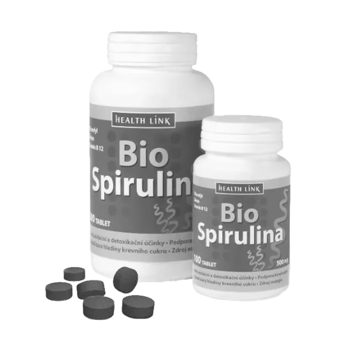 Health Link Spirulina 500 mg 100 tablet BIO