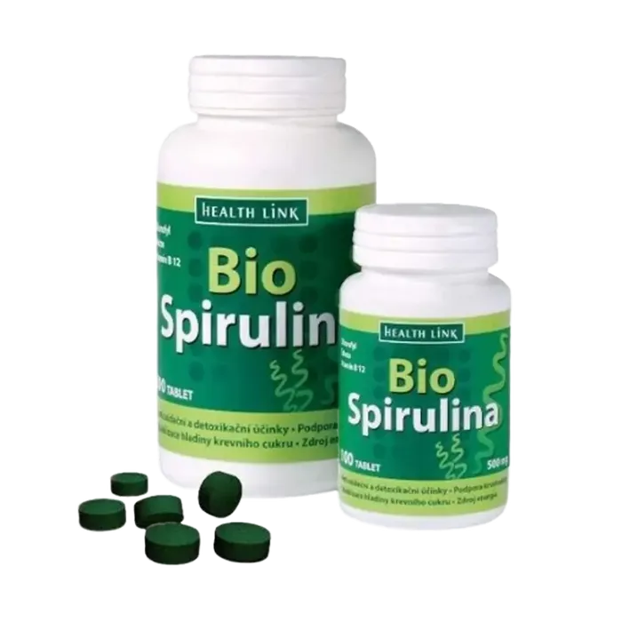 Health Link Spirulina 500 mg 300 tablet BIO