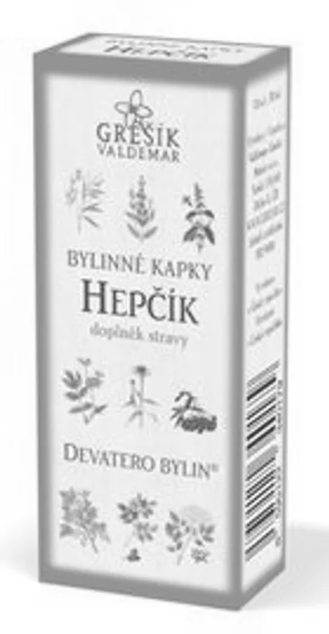HEPČÍK bylinné kapky 50ml Grešík