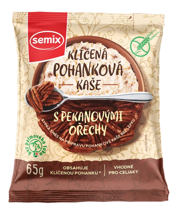 Semix Klíčená pohanková kaše s pekanovými ořechy 65 g