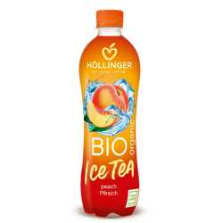 Hollinger Ledový čaj broskev 500 ml BIO