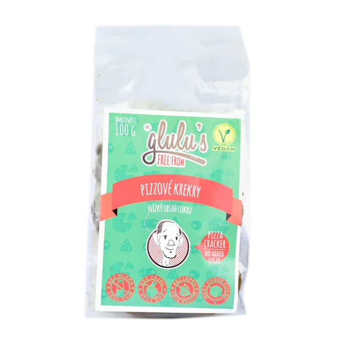 Glulu´s Krekry pizzové 100g