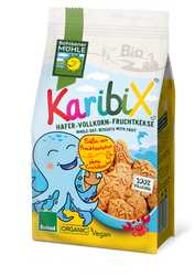 Bohlsener Mühle Keksy ovesno-ovocné celozrnné Karibix 125g BIO