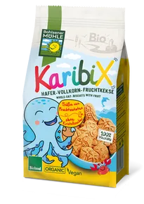 Bohlsener Mühle Keksy ovesno-ovocné celozrnné Karibix 125g BIO