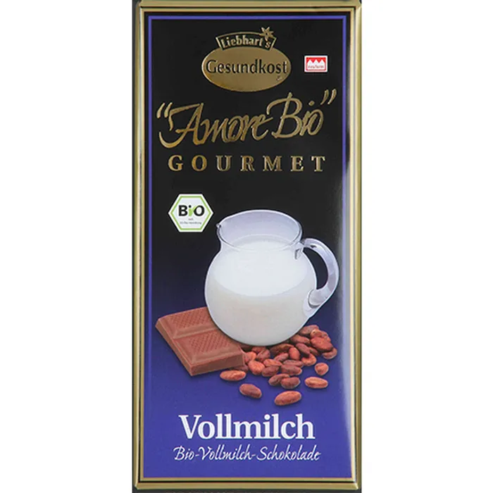 Liebhart´s Čokoláda mléčná 43% 100g BIO