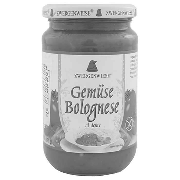 Zwergenwiese Omáčka boloňská 350ml Bio