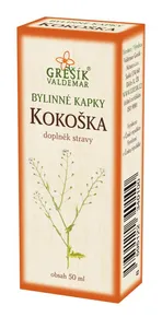 Grešík Bylinné kapky Kokoška 50ml