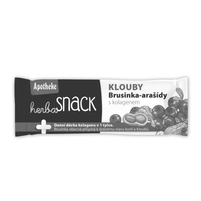Apotheke Herba Snack Klouby brusinka arašídy 55 g