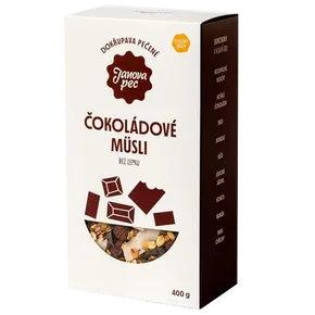 Janova pec Müsli pečené čokoládové bez lepku 400g