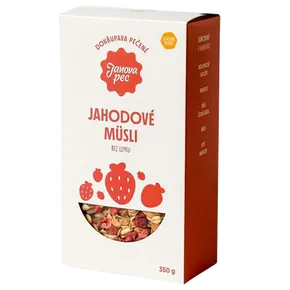 Janova pec Müsli pečené jahodové bez lepku 350g