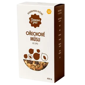 Janova pec Müsli pečené ořechové bez lepku 400g