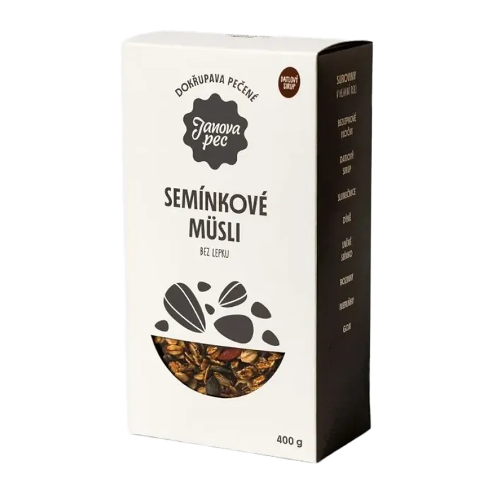 Janova pec Müsli pečené semínkové bez lepku 400g
