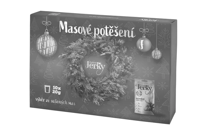 Jihočeské Jerky Dárkové balení Masové potěšení 10x20 g