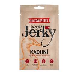 Jihočeské jerky Kachní s pomerančem a medem 20 g