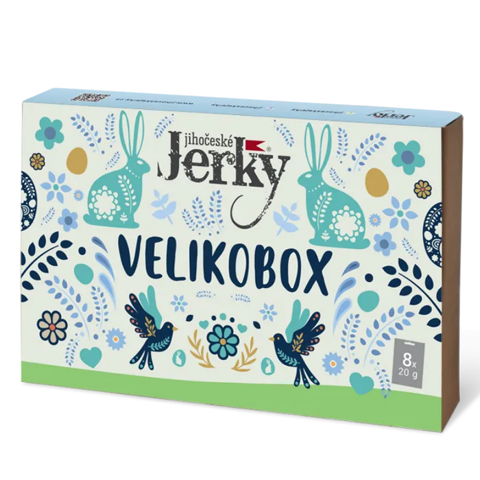 Jihočeské Jerky Velikobox 8x20 g