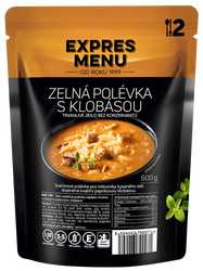 Expres Menu Zelná polévka s klobásou 600 g (2 porce)
