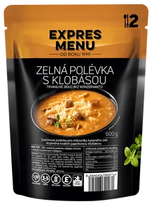 Expres Menu Zelná polévka s klobásou 600 g (2 porce)