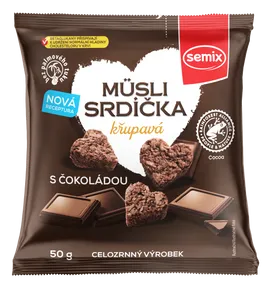 Semix Müsli srdíčka s čokoládou 50 g