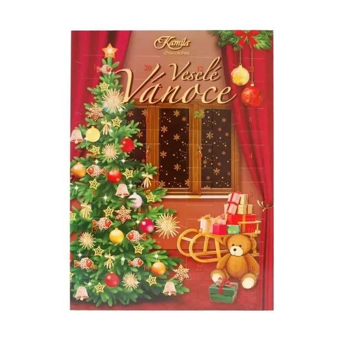 KAMILA CHOCOLATES Adventní kalendář 50g