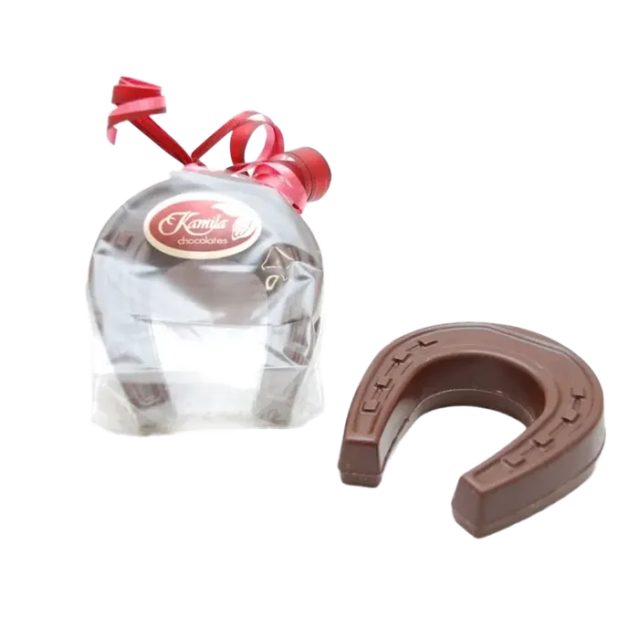 KAMILA CHOCOLATES Čokoládová podkova mléčná 50g