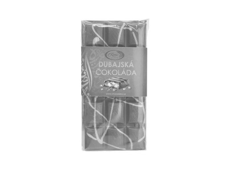 KAMILA CHOCOLATES Dubajská čokoláda mléčná 90g