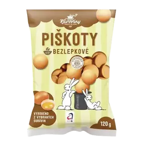 Kávoviny Bezlepkové piškoty 120g
