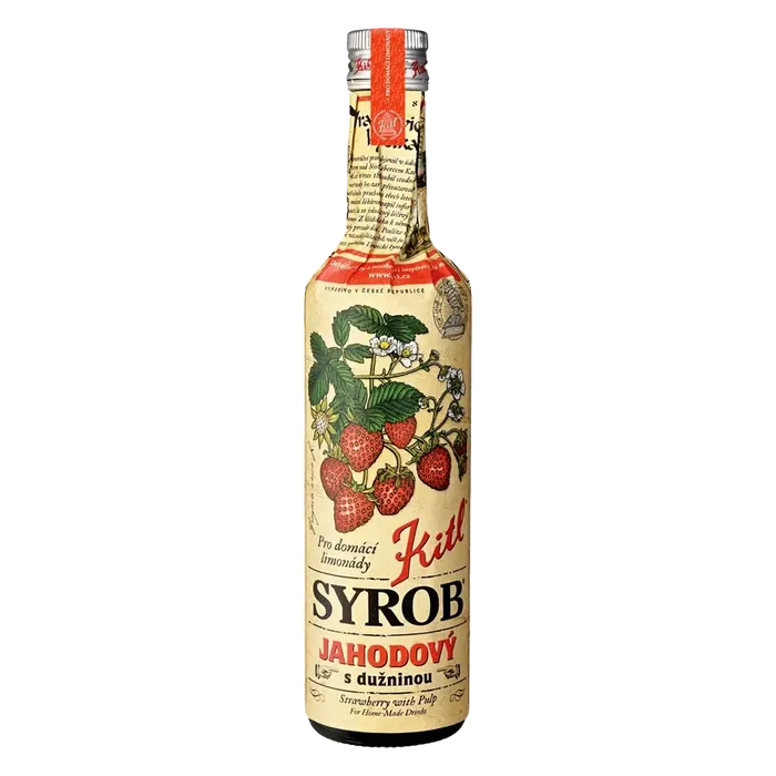 Kitl Syrob Jahodový s dužinou 500 ml