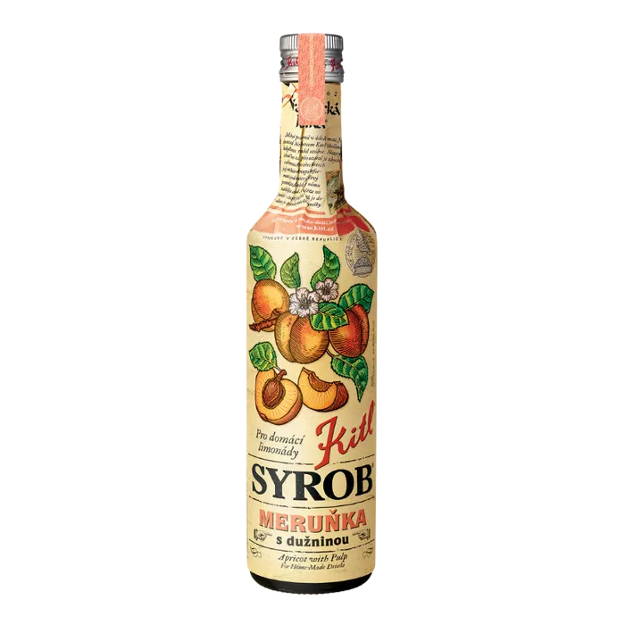 Kitl Syrob Meruňka s dužinou 500 ml