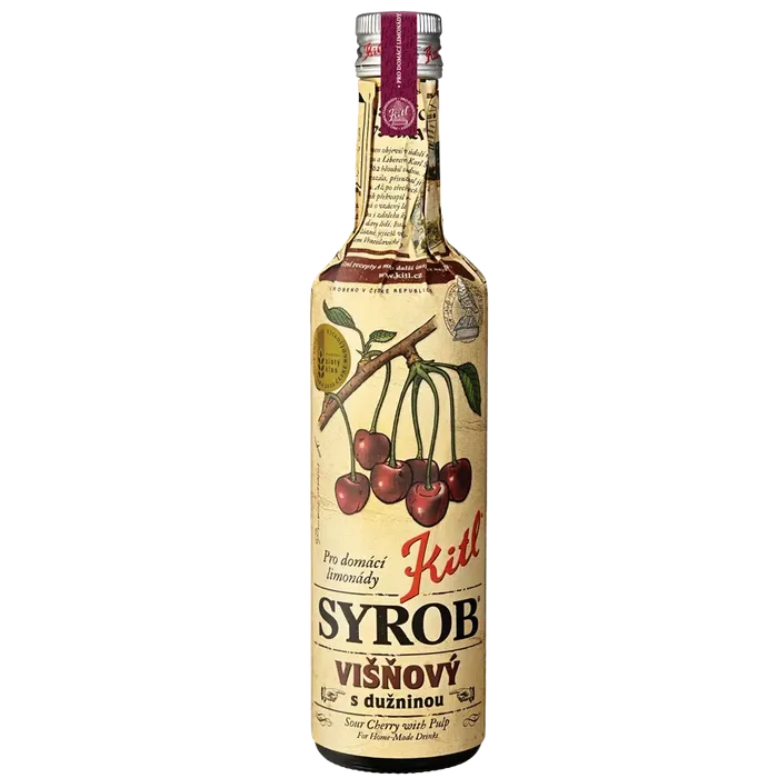Kitl Syrob Višňový s dužinou 500 ml