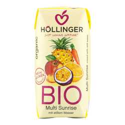 Hollinger Šťáva ovocná Multi Sunrise 200ml BIO