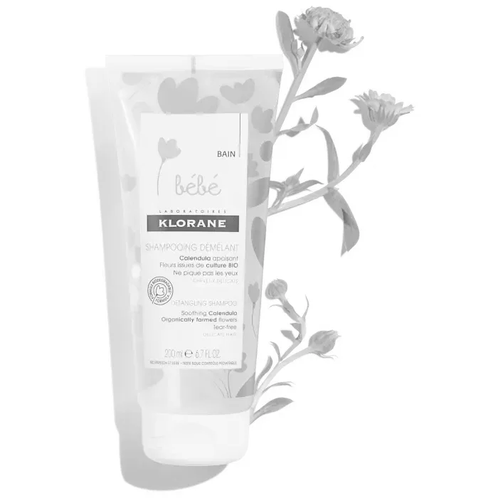 KLORANE BEBE Jemný mycí gel s měsíčkem 200 ml
