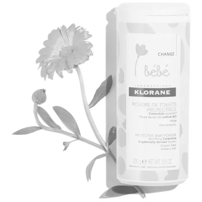 KLORANE BEBE Ochranný dětský pudr s měsíčkem 100 g