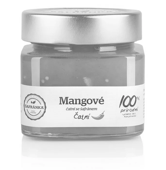 Šafránka Mangové čatní - čili čatní se šafránem 270g