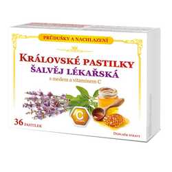 Královské pastilky Šalvěj 36ks