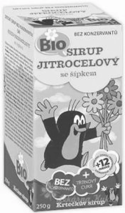 Apotheke Pohádkový sirup jitrocelový se šípkem 250g