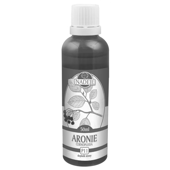 Naděje Tinktura z pupenů Aronie - černý jeřáb 50ml