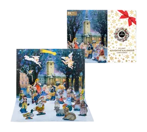 Leros Bylinný adventní kalendář s betlémem 24 sáčků