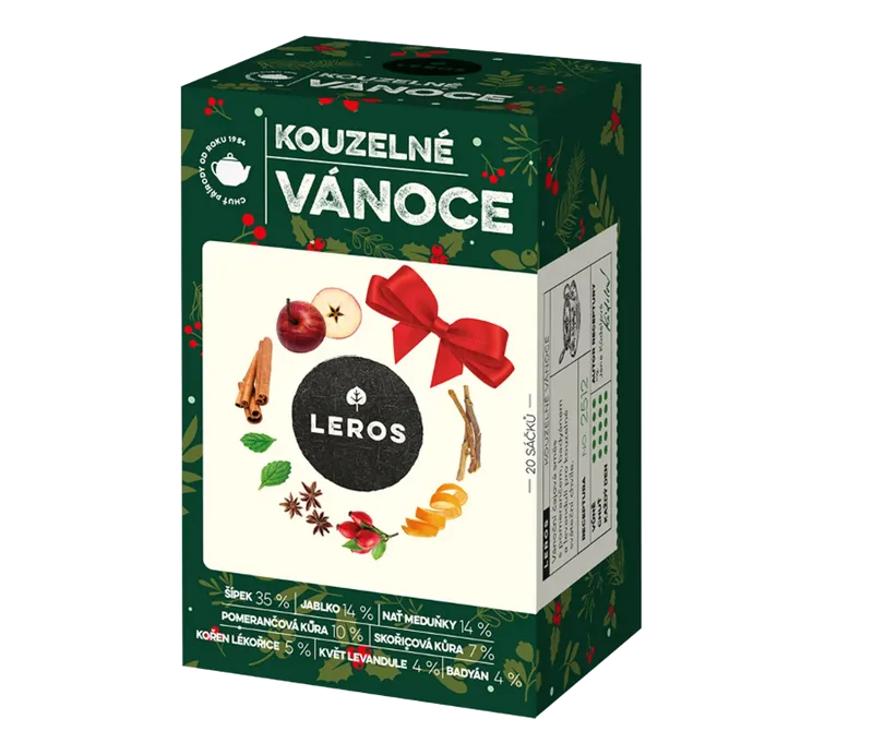 LEROS Čaj Kouzelné Vánoce 20x2g