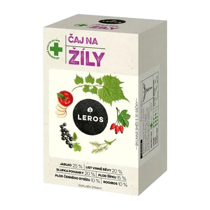 LEROS Čaj na žíly 20x2 g