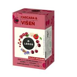 LEROS Čajový dýchánek cascara&višeň 20x2g