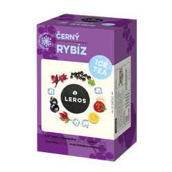 LEROS Čajový dýchánek Černý rybíz Ice Tea 20x2 g
